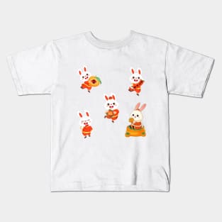 The Year of The Rabbit Chinese Lunar New Year 2023 Kids T-Shirt